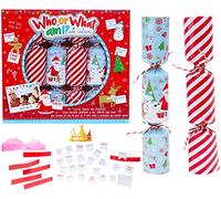 Toyland® Pack Of 6 - Jeu De Qui Est-Ce Que Je Suis Biscuits De Noël - Jeux De Fête De Noël - Cat F1