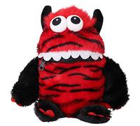 Toyland® Peluche Monster Plush de 9 po (23 cm), Couleur Rouge et Noir - Adore Manger Ses soucis