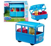 Toyland Peppa Pig Sélection de Véhicules Jeu avec Figurine et Accessoires, Figure:Bus Scolaire
