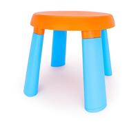 Toyland® Petit Tabouret Portable en Plastique Orange Vif et Bleu pour Enfant de 31 cm (12") - Complément idéal pour Toute Salle de Jeux - Mobilier pour Enfants - Tabourets - À partir de 2 Ans