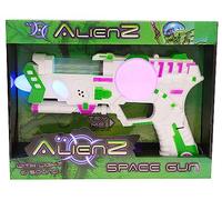 Toyland® Pistolet Spatial Alienz Clignotant 23 cm avec lumière et Son - Déguisement - Piles incluses - Jouet pour Enfant - 3 Ans et Plus