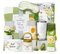 Toylink Panier cadeau Get Well Soon pour femme, coffret cadeau spa auto-soins avec couverture en peluche, emballage de condoléances pour femme après une chirurgie, cadeau d'anniversaire pour maman