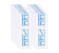 TOYMIS 20pcs Bande Adhesive Attrape Mouches, Bandes Anti Mouches Bandes Adhésives Anti-Mouches Piege a Mouche Collant Fenetre Piege Mouche Fenetre pour Maison École Magasin de Fruits Restaurant Ferme