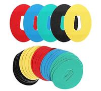 TOYMIS 25pcs Patchs Adhésifs pour Dexcom G6, Patch Protecteur de Capteur Étanche, Bande de Capteur Patchs Adhésifs pour Capteur Compatible avec Dexcom G6 (5 Couleurs)