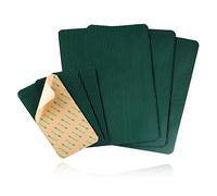 TOYMIS 6pcs Patchs de Couverture de Piscine, 30x20cm / 10x20cm Vert Maille Patchs Adhésifs de Réparation pour Piscine Pool Repair Patch pour Piscines Couvertures de Sécurité
