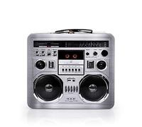 toynk 80's Boombox Radio Lunchbox Tin Tote