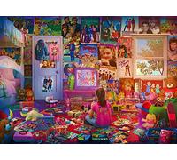 toynk Girl Power '80s and '90s Pop Culture 1000-Piece Jigsaw Puzzle by Rachid Lotf