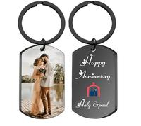 toyofmine personnalisé Double face Photo porte-clés conduire en toute sécurité garçon petite amie animal de compagnie porte-clés personnalisé cadeaux