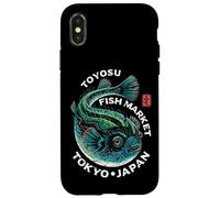 Toyosu Fish Market Tokyo Japon Fugu Souvenir Coque pour iPhone X/XS