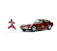 Toyota 2000GT W/Red Ranger figure Red 1967