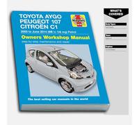 Toyota Aygo, Peugeot 107 & Citroen C1 Petrol ('05-June'14) 05 To 14