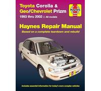 Toyota Corolla and Geo/Chev Prizm Auto Repair Manual 93-02