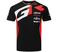 Toyota Gazoo Racing, Produit officiel 2025 WEC, T-shirt à manches courtes, jersey, noir, rouge, blanc, Noir , S