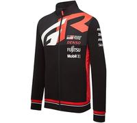 Toyota Gazoo Racing, Sweat zippé officiel WEC 2025, noir, rouge, blanc, Noir , M