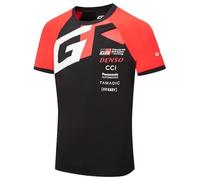 Toyota Gazoo Racing, T-shirt officiel 2025 World Rally Merchandise, Team pour homme, jersey, tee, noir, rouge, blanc, Noir , M