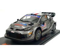 Toyota GR Yaris Rally Hybrid Ogier Finland 2024 WRC Modèle Réduit 1/18 IXO