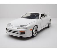 Toyota Supra 1995 Blanc Brian Fast & Furious Modèle Réduit 1:24 Jada Toys