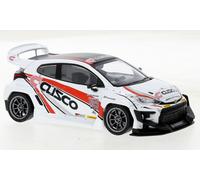 ixosport Modèle réduit 1:43 Toyota Yaris GR Pandem Cusco RHD 2022 Blanc/Rouge/Noir MOC329.22