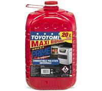 Toyotomi PRIME20L Inodore, combustible compatible avec tous les poêles électriques ou mécaniques, Excellence japonaise, Maxi économie 20 litres