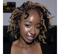 Toyotress Yanky Twist Lot de 2 extensions de cheveux au crochet 35,6 cm 1B-6P + T27 + T30-1P