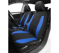 TOYOUN Housses Siège Voiture Avant en Tissu Housse de siège de Voiture Universelle pour 2 sièges Couverture Couvre Siège Auto Respirable Convient à la Plupart des Voitures Camionnette SUV Camion, Bleu