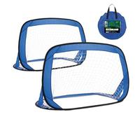 Toyrific Ligne de Base - 2 buts de Football Pop-up pour entraînement de Football et Jardin
