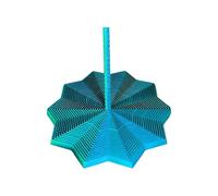Toys 3D Fidget pour Kids Et Adultes, Jouets Sensoriels Hexagonaux avec Poignée, Conception De Spirales Tourbillonnant en Nid d'abeille, Parfait pour Noël, Cadeaux d'anniversaire 3,85in