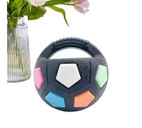 Toys à balles difficiles pour chiens - Football rond à main-d'œuvre coupé interactive | Ball à mâcher de chien durable, jouet à mâcher agressif, fournitures d'entraînement pour animaux de compagnie, b