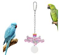 Toys à Cage à Oiseaux - Parrot Swing Chew Toys | Divertir Les Fournitures pour Animaux de Compagnie, mâcher des activités pour Les perruches à culbuteurs à parakets Macaw