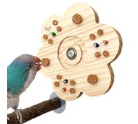 Toys à mâcher chinchilla, jouets à mâcher du hamster | Jouet de soulagement du stress pour hamster - Appareils à mastication de perruche, outils de jeu de puzzle interactifs pour les amateurs de tourt