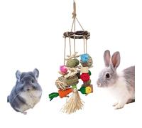 Toys À Mâcher De Lapin Naturel - Briseurs D'ennui Et Friandises De Rongeur | Exercices Et Divertissement Toys For Hamsters Squirrels Chinchillas Lapin Guinée Stimulation Mentale, 3,94x16,93 Pouces