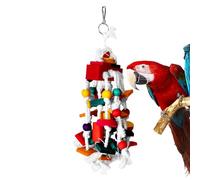 Toys à mâcher des Oiseaux - Blocs en Bois Naturel coloré, Jouets à Cage Parrot | Mâcher et déchirer Le Plaisir, Les Accessoires d'oiseaux d'enrichissement, sûr et durabl, idéal pour Les calopsise, Le