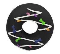 Toys à mâcher Donut - Toys à masquer les beignets | Jouet à mastication interactif de beignet | Jouet pour animaux de compagnie pour jouet pour chiens pour chiot pour l'exercice de mastication et