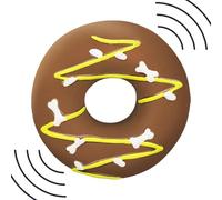 Toys à mâcher Donut - Toys à masquer les beignets | Jouet à mastication interactif de beignet | Jouet pour animaux de compagnie pour jouet pour chiens pour chiot pour l'exercice de mastication et