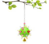 Toys à mâcher du perroquet, jouets oiseaux pour conures - Planet Design Toy coloré à mastication | TRAPALER FORGERER BALLE SELUSE ACCESSOIRES DE CAGE AVEC avec une cloche pour les caloches et les perr