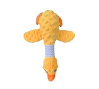Toys à mâcher pour chiens, 9.84x11.81 pouces Puppy mâchage jouet nettoyage des dents, divertissement interactif agressif avec conception de forme canard, piétiné le salon, balcon, arrière-cour, jardin