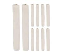 Toys à mastication des oiseaux - Stick mordant de 3,94 pouces de noyau d' pour mastication interactive, santé dentales avec une texture authentique, enrichissement naturel du perroquet pour le ca