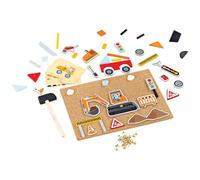 Bigjigs Toys – Jouet Pin-A de Luxe (Construction) – Ensemble Tap Tap Art Board