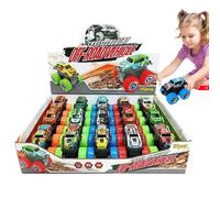 Toys - Boy & Girl Tirm Back | Tirez en Arrière pour Les | Voiture De Friction Drôle Interactive | Véhicule Alimenté par La Friction | Jouets De Jeu | Véhicule De Poussée Et De Go | G