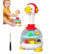 Toys - Canard Spinner | Appuyez et Faites Tourner Le Jouet Musical, Conception de Interactive pour Le Voyage. Le Mouvement de Rotation du Jouet stimul