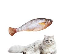 Toys Catnip Fish, Jouets de Chat interactifs pour intérieur, Jouets de Chat électrique, Fish d'interaction électrique Amusante pour Toutes Les Races, Solution d'exercice d'ennui