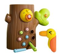 Toys d'alimentation Specht - Jeu d'apprentissage magnétique interactif | Le Jeu de Moteur sensoriel favorise la Coordination des Yeux à la Main Couleur à Base d'eau et est Donc Une Option respectueus