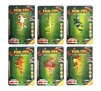 Toys De Bain À Changement De Couleur | 6 Pack Pack Lizard Water Toys | Fun Science Experiment Party Favors and Classroom Rewards pour Les Garçons Et Les Filles De 3 Ans Et Plus