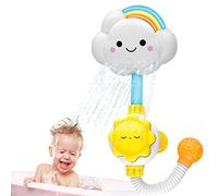 Toys de bain, baby shower baby bath spray water douche jouet bel nuage arc-en-ciel water spint douche robinet