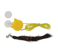 Toys de Chat Suspendus de Porte de Porte élastique ajusté Bell Interactif pour Animaux de Compagnie pour Animaux de Compagnie pour Les Heures dans Un Matériau en Peluche Amusant Interne (#1)