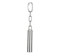 Toys de Cloche d'oiseau en Acier Inoxydable carillons Son, Grand Jouet de Perroquet pour Les Gris africains Macaws cachets d'écureuil Mini Macaws Pochettes (S)