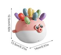 Toys de Couleur pour Les Tout-Petits | Jeu de Correspondance sensorielle Dinosaure | Toys de compétences en motricité | Toddler Fidget Toy Travel Essential | Activité mathématique préscolai