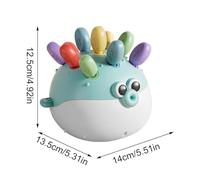 Toys de Couleur pour Les Tout-Petits | Jeu de Correspondance sensorielle Dinosaure | Toys de compétences en motricité | Toddler Fidget Toy Travel Essential | Activité mathématique préscolai