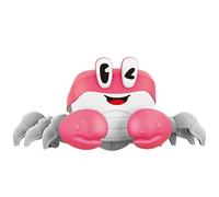 Toys De Crabe pour - Crawling À Induction Crabs avec De La Musique | Sense D'échappement Crabe en Mouvement Mignon, Jouet De Développement Interactif pour Les, Anniversaire Amusant