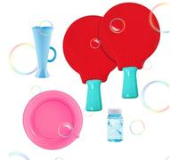 Toys de Fabrication de Bulles | Funny Bubbles Maker avec Plateau, Jeu d'arrière-Cour en Plein air pour école de Vacances à l'extérieur de la pelouse de Jardin